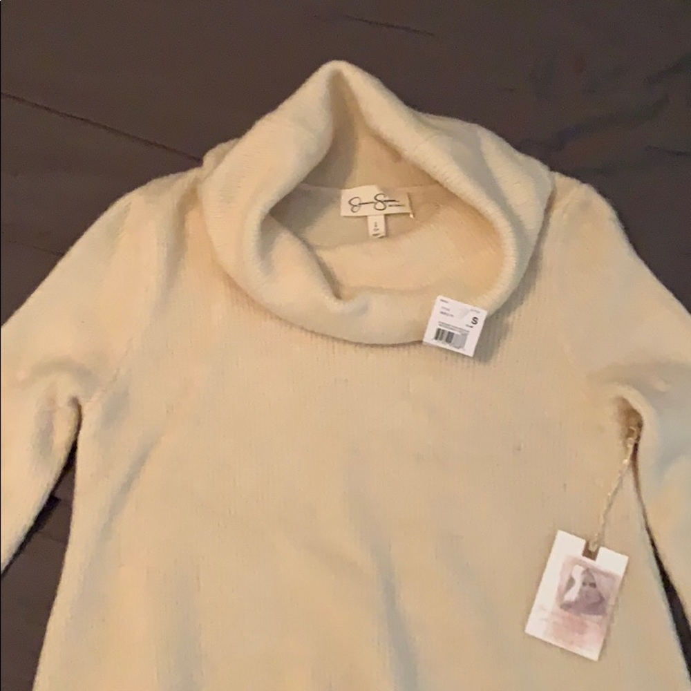 Jessica Simpson Maternity Cowl Neck Tunic Sweater